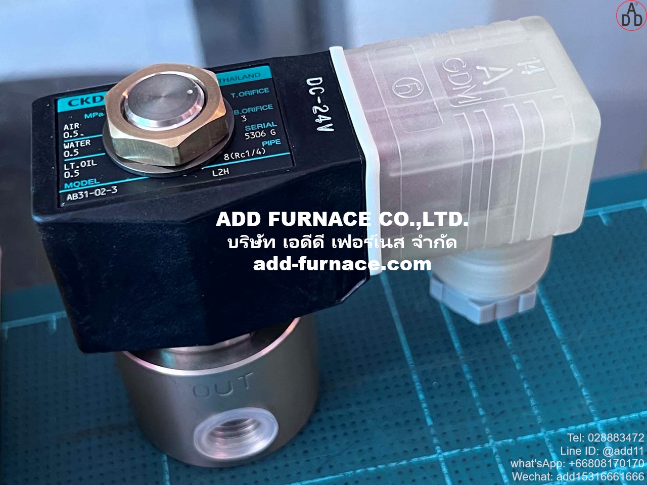 CKD AB31-02-3-L2H-DC24V (2) 